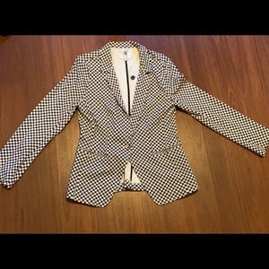 Betabrand Catstooth Blazer Size L